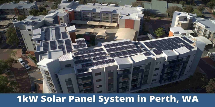 1kW solar panel system in Perth, WA