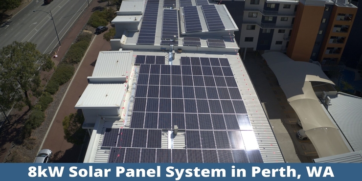 8kW solar panel system for Perth, WA